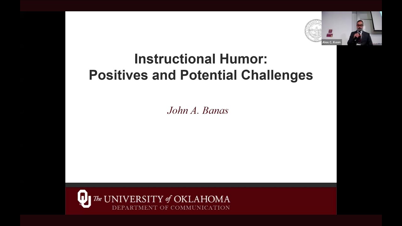 Instructional Humor: Positives and Potential Challenges